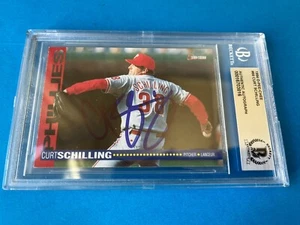 Curt Schilling Phillies 1994 O-Pee-Chee Card Signed Auto Beckett BAS COA - Picture 1 of 2