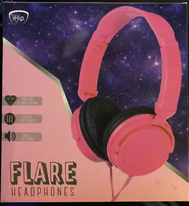 PINK Headphones For Kids By Ihip Safe Sound, School Approved. New In Box - Picture 1 of 2