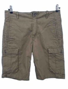 Levis Shorts Mens 34 Army Green Cargo Rip Stop Military Fatigue Cotton Utility - Picture 1 of 7