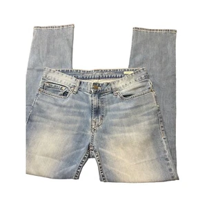Calvin Klein Men Jeans Slim Straight Fit Light Distressing Size 30 x 30 - Picture 1 of 4