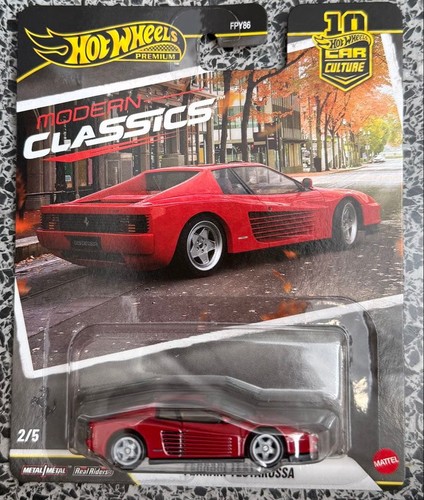 2026 Hot Wheels Premium Car Culture Modern Classics Ferrari