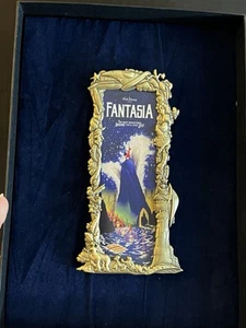 Sorcerer Mickey Gold Framed Fantasia Pin- Artland LE 150 Disney - Picture 1 of 7