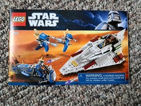 Lego Star Wars 7868 *INSTRUCTION MANUAL ONLY* Mace Windu's Jedi Starfighter Book