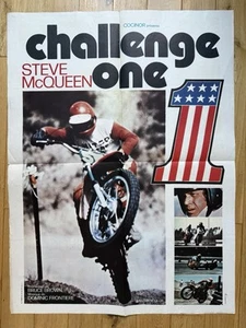 « Challenge One » (EO 72) On Any Sunday Affiche Originale 60x80cm Steve McQueen - Photo 1/4