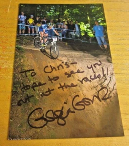 Georgia Gould Cyclist Autographed Signed 4X6 Photograph USA Olympic Cycling - Picture 1 of 3