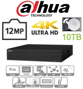 Dahua DHI-NVR5864-4KS2 (V2) 64 Channel Pro CCTV NVR with 10TB Hard drive - Picture 1 of 1