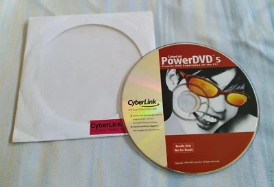 Cyberlink PowerDVD 5 DVD Installation Software with CD Key - Image 1 of 3