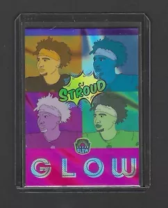 2021 Super Glow Inaugural Edition Pop Art CJ Stroud Lava /10 Rare Rookie - Picture 1 of 2