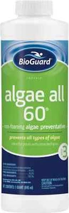 BioGuard Algae All 60 - 1 Quart, Non-Foaming Algae Preventative No Stain No Foam - Picture 1 of 1