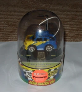 Rally Racers 1/64 Scale Radio Control Blue/Yellow Car! 04025 from KB Toys 45Mhz! - Picture 1 of 3