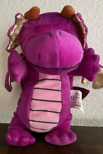 Constructive Playthings Purple Dragon Royal Hand Puppet Marvel Imagination