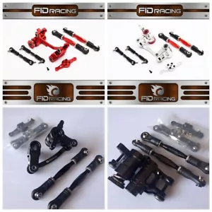 FID racing Aluminum Alloy Dual Steering Servo Set for Losi DBXL 15T Gas 1/5 RC - Picture 1 of 9