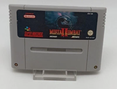 SNES Mortal Kombat Super Nintendo Modul Spiel amerik. Version sehr gut *HÄNDLER* - Bild 1 von 4