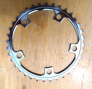 SUGINO V3 CHROMED Alloy Chainring Chainwheel 5-Bolt 110-bcd x 36 tooth - Japan - Picture 1 of 7