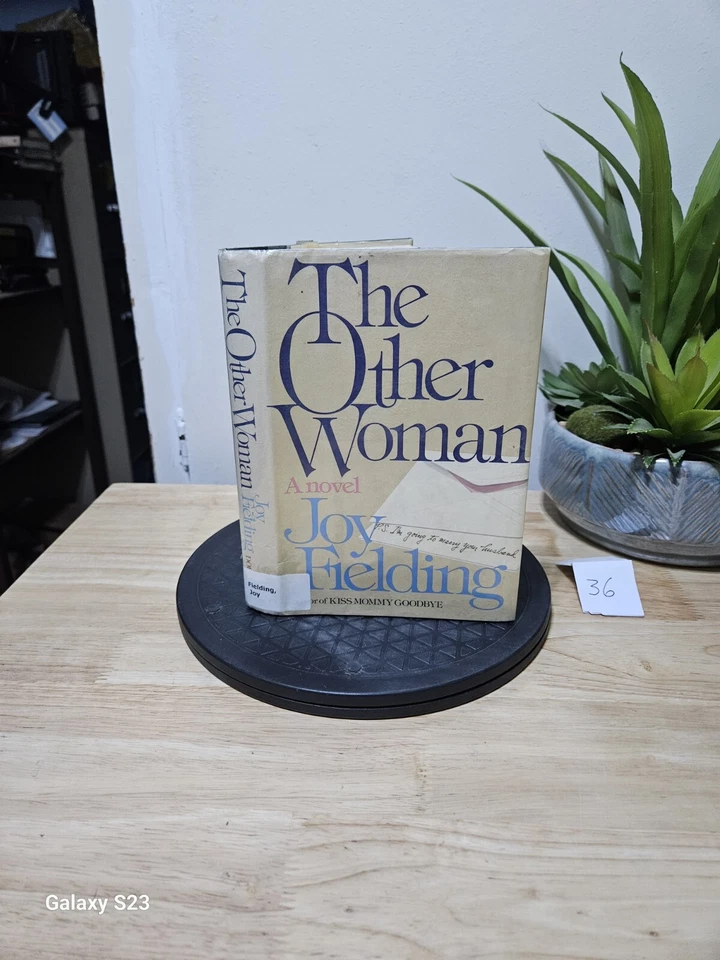 The Other Woman By Joy Fielding 1982 First Edition Hardcover Dust Jacket  - Image 1 of 4