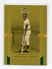 2005 DONRUSS CLASSICS LEGEND # 226 BILLY WILLIAMS A'S 0374/1000