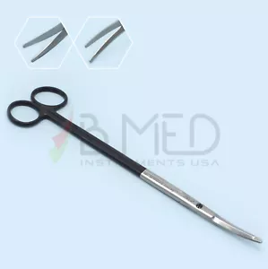 Forbici supertagliate seghettate Kaye Facelift curve 9" chirurgia plastica tessuto viso - Foto 1 di 5