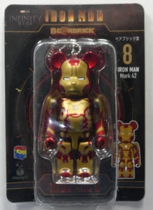 Bearbrick Iron Man Mark 42 #8 Infinity Saga Happy Lottery 100% - Picture 1 of 2