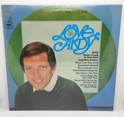 ANDY WILLIAMS / LOVE, ANDY (LP, 1967) ~ COLUMBIA RECORDS #CS 9566 ~ SEALED - Image 1 of 2