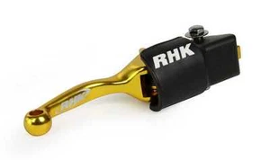 Gold Yamaha YZF250 YZ250F 2007 2008 2009 2010 2011 RHK Flex Brake Lever - Picture 1 of 2