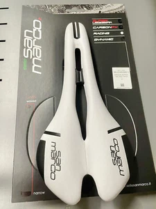 Selle San Marco Saddle Aspide Racing Open (Pce) White - Picture 1 of 2