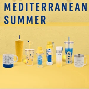 Starbucks Mediterranean Summer Collection 2025 Tumbler Cup Mug Brand New Gift - Picture 1 of 15