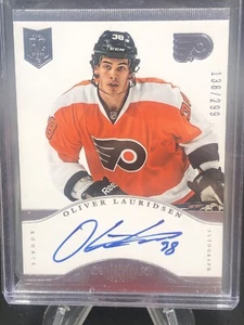 2013 2013-14 Dominion Auto Rookie #117 Oliver Lauridsen /299 Philadelphia - Picture 1 of 2