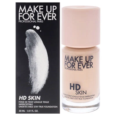 Make Up For Ever HD Skin Undetectable Stay-True Foundation-1N10 Ivory - 1.01 oz - Image 1 of 4