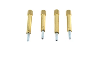 KIT DE TORNILLO DE VELOCIDAD DE CUENCO FLOTADOR LARGO DE LATÓN MACIZO PARA 40 MM 44 MM KEIHIN CV CARB - Imagen 1 de 4