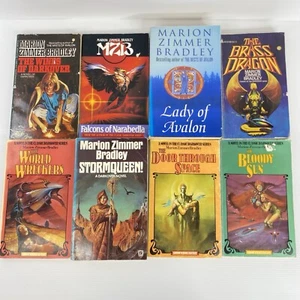 x8 Marion Zimmer Bradley Fantasy Sci-Fi Book Lot Vintage Paperback Stormqueen - Picture 1 of 21
