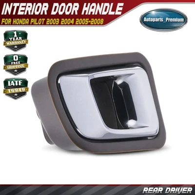 后驱动侧内门把手适用于本田 Pilot 2003 - 2008 72660-S9V-A01ZF — 第 1/4 张图片