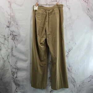 Calia Hose Damen mittelbraun weites Bein Kordelzug Pull On Mid Rise Journey - Bild 1 von 11