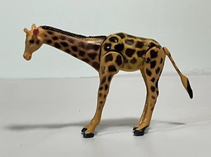 Giraffe Made In Hong Kong Vintage Hard Plastic Figure moveable legs neck tail - Picture 1 of 5