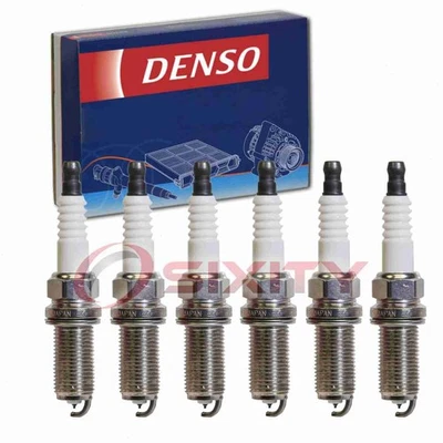 6 bujías Denso para Subaru B9 Tribeca 2006-2007 3,0 L H6 encendido rn Foto 1 de 4