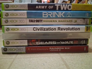 Xbox 360 Game Lot Microsoft - Picture 1 of 17