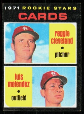 1971 Topps Cards Rookies - Reggie Cleveland/Luis Melendez #216 - Image 1 of 2