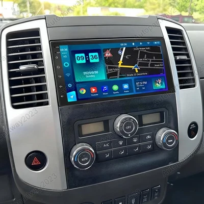 Radio estéreo GPS navegación inalámbrica CarPlay para Nissan Frontier 2010-2021 Android 15 Foto 1 de 4