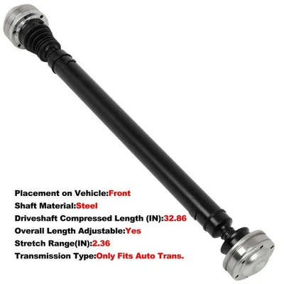Front Driveshaft 938-142 For Jeep Grand Cherokee 1999 2000 2001 L6 4.0L A.T. - Image 1 of 4
