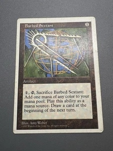 1997 Barbed Sextant 5th Fifth Edition Magic The Gathering MTG Common HP - Picture 1 of 16