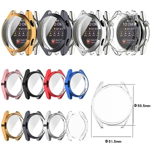 Para Huawei Watch 3 Pro/Nuevo Reloj TPU Chapado Estuche Protector Pantalla Cubierta Parachoques - Imagen 1 de 20