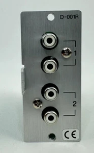 TOA Corporation - 9000 Series Plug-In  Line Input Module model D-001R - Picture 1 of 1