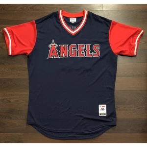 Rare Majestic Mike Trout "Kiiiiid" Navy/Red Los Angeles Angels 2017 MRSP $275 - Picture 1 of 11