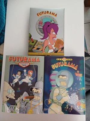 Futurama Serie Staffel Season 1-3, 1 + 2 + 3  - alle DVDs fast wie neu - Bild 1 von 4