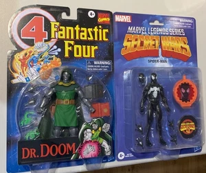Marvel Legends Doctor Doom Fantastic Four Retro Dr Doom y Secret Wars Spider-Man - Imagen 1 de 7