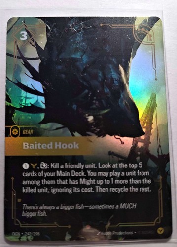 Baited Hook 242/298 Riftbound TCG Origins NM League of Legends | eBay