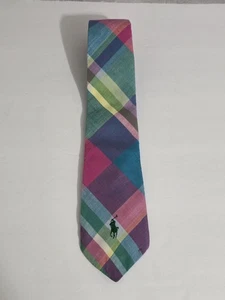 Polo by Ralph Lauren Handmade Multicolor Tie - Picture 1 of 8