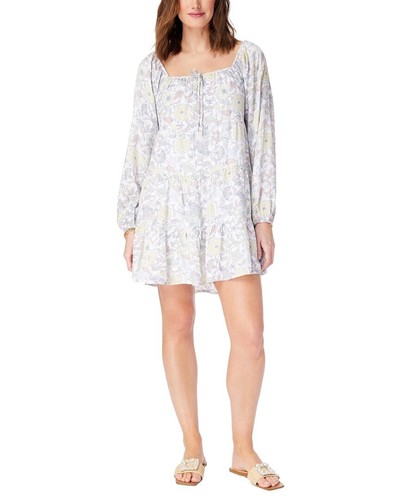 Mini Abito Donna Roller Rabbit Pizzo San Valentino Yvie Misto Seta Xxs