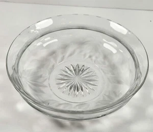 8" Clear Crystal Bowl - Picture 1 of 4