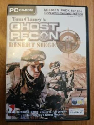 Tom Clancy's Ghost Recon : Desert Siege Windows xp 2001 Top-quality - Image 1 of 4