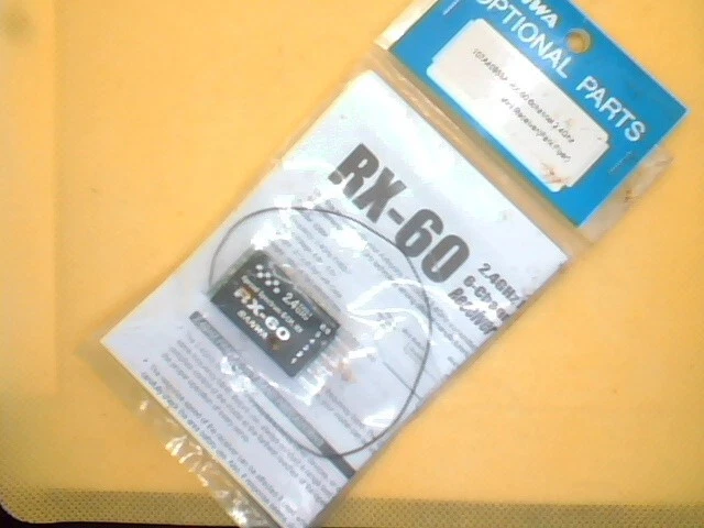 NEW Rx 2.4ghz 6 Channel Mini Rx60suit Sanwa part #107A40953A - image 1 of 1